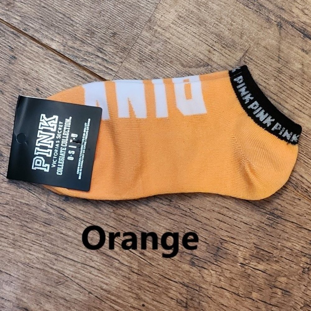 PINK - Women's Ankle Socks Collegiate Collection - NWT - Picture 9 of 13